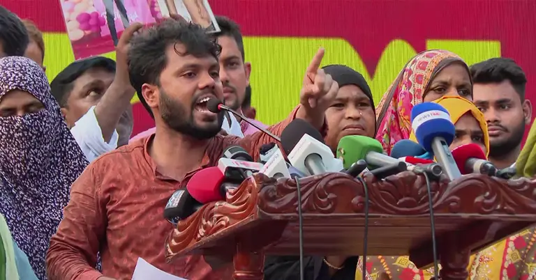 ইনকিলাব মঞ্চের মুখপাত্র শরিফ ওসমান হাদি